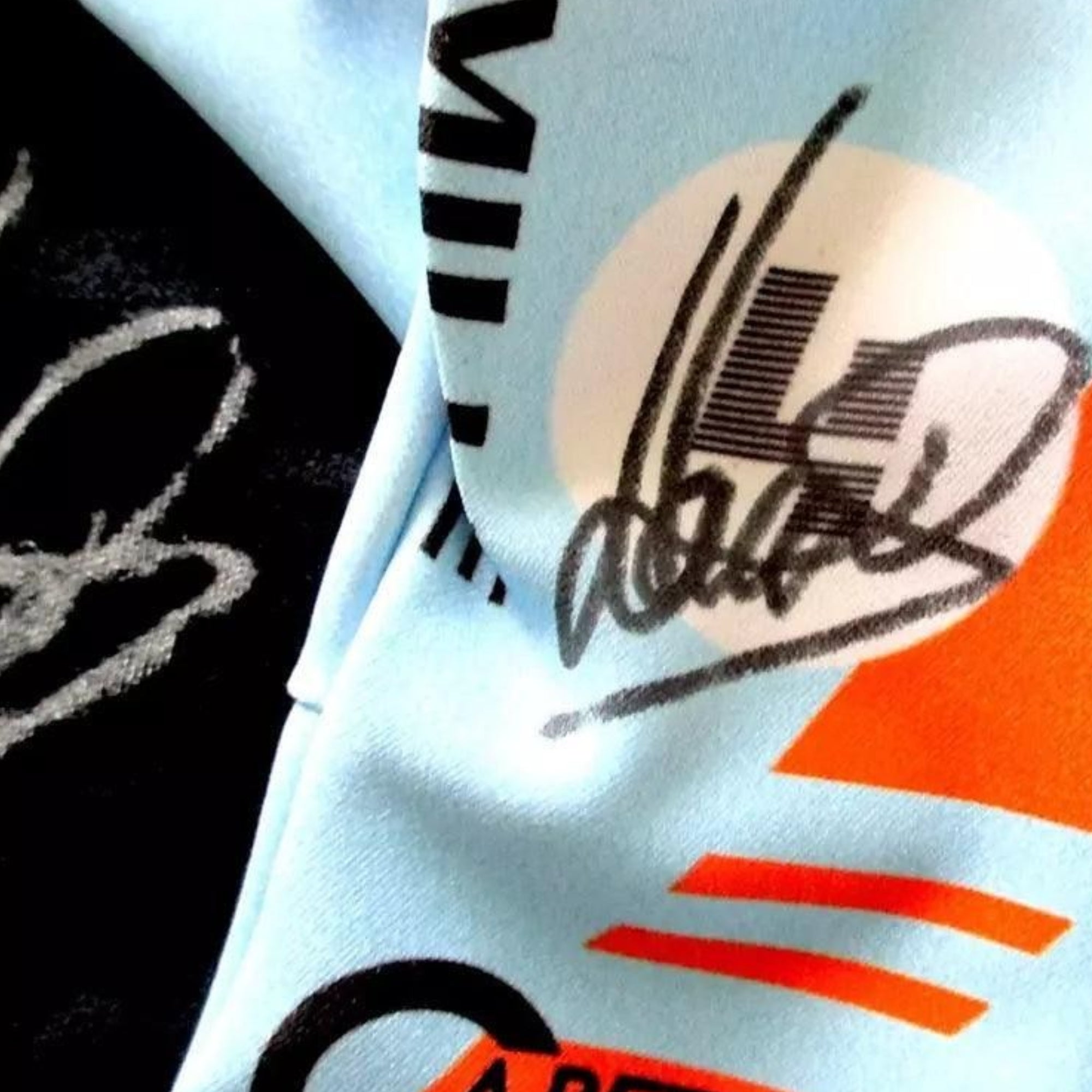 LANDO NORRIS MCLAREN RARE SPECIAL EDITION GULF F1 GLOVES