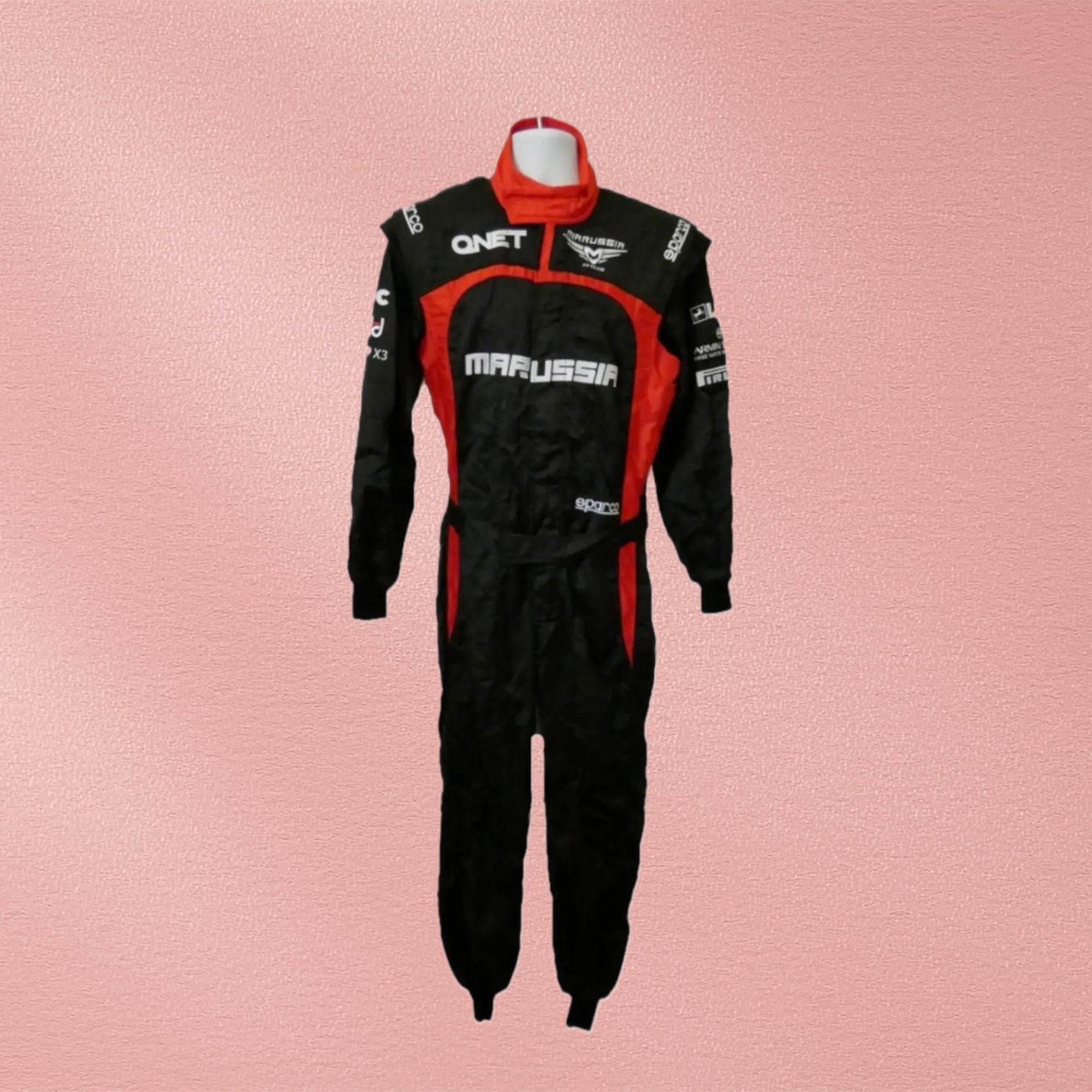 Marussia F1 2013 pit crew Embriodered suit