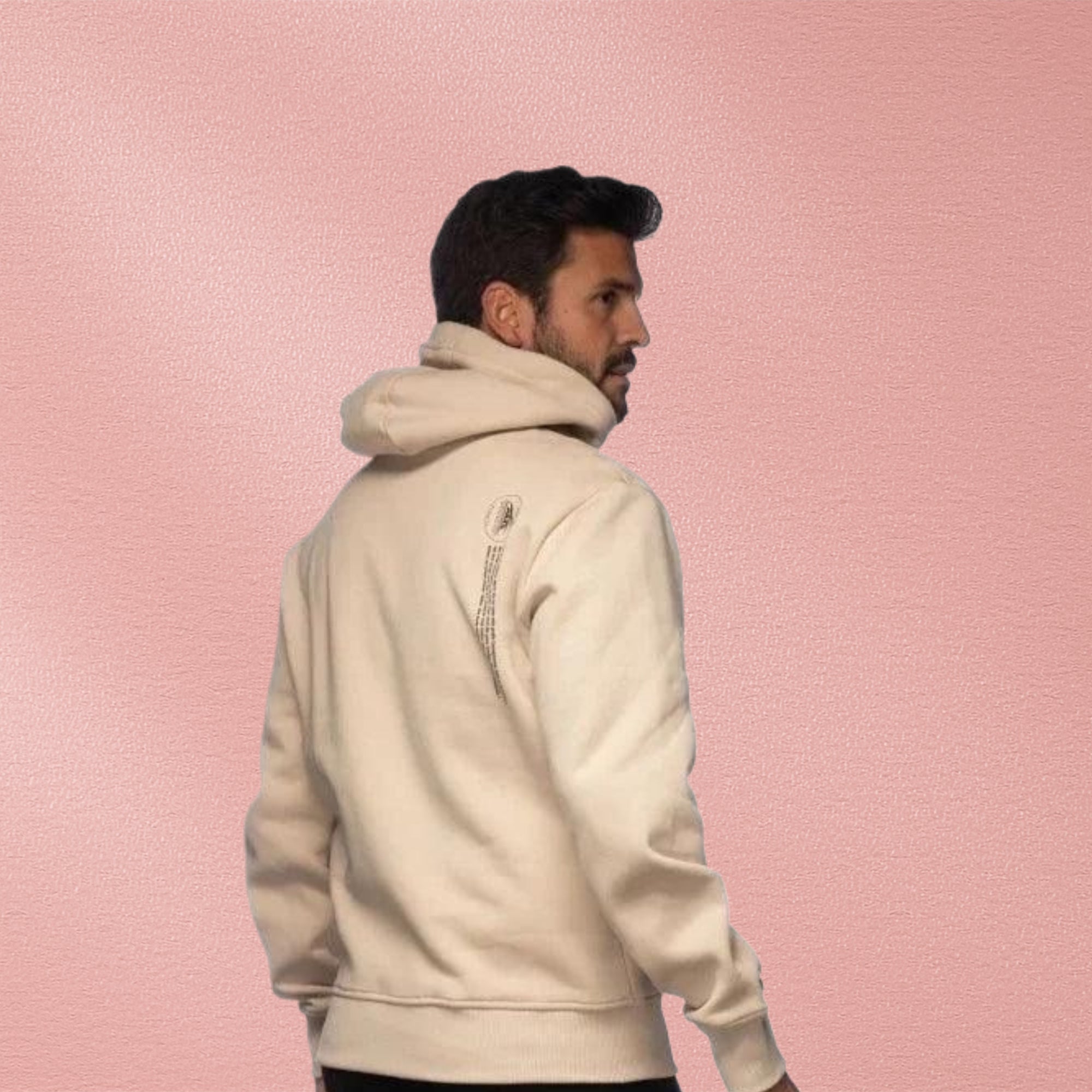 Maximilian Götz Hoodie Signature sand