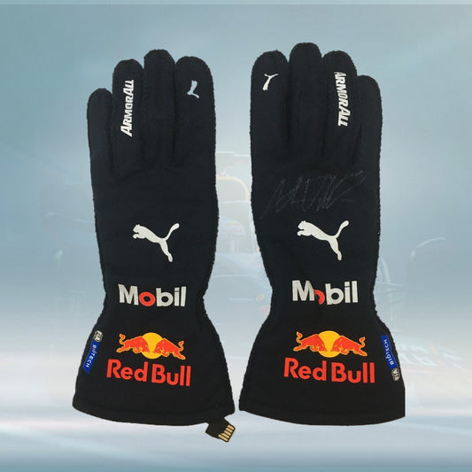 Max verstappen Redbull Oracle Racing 2022 Gloves F1