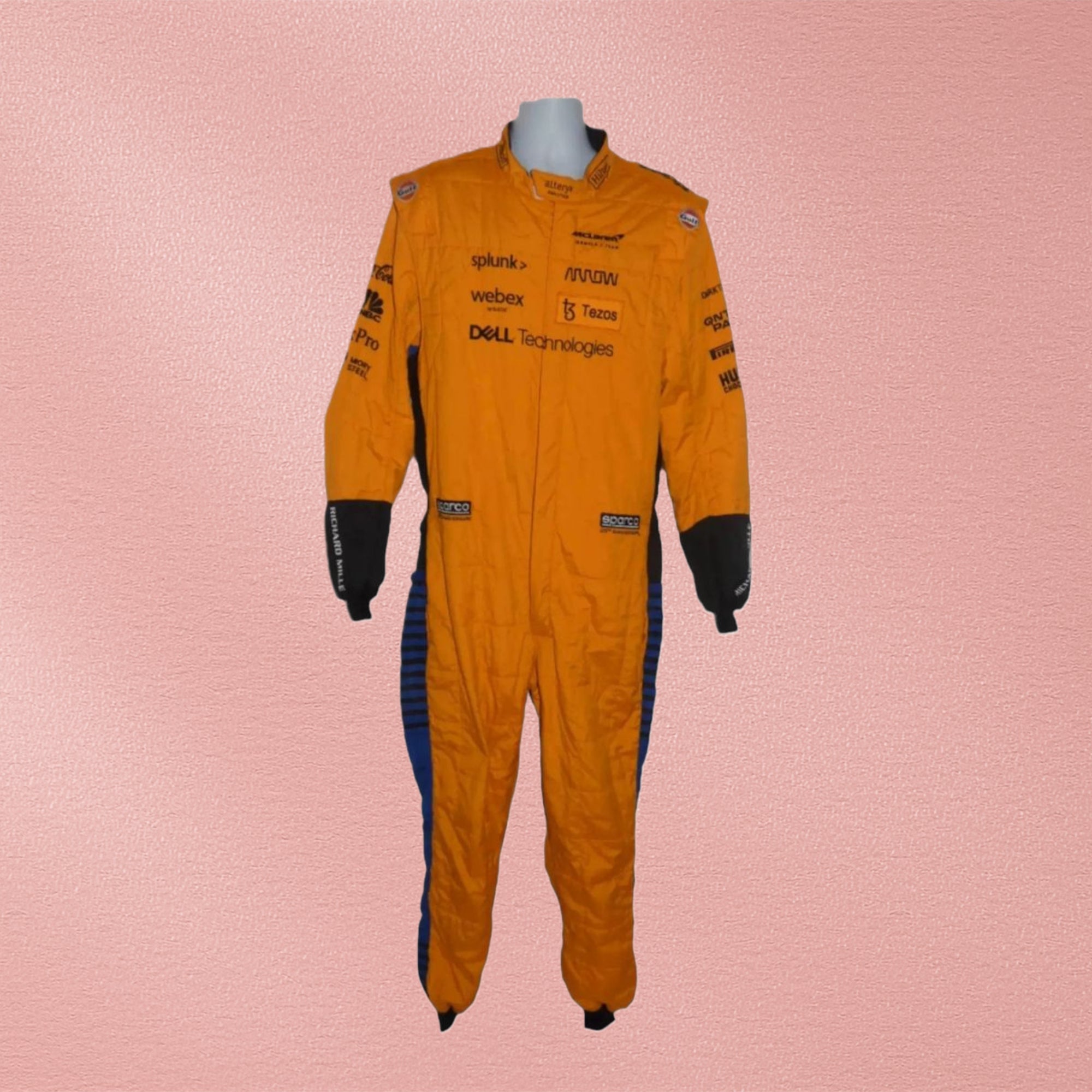 Mclaren 2021 pit crew Embriodered suit