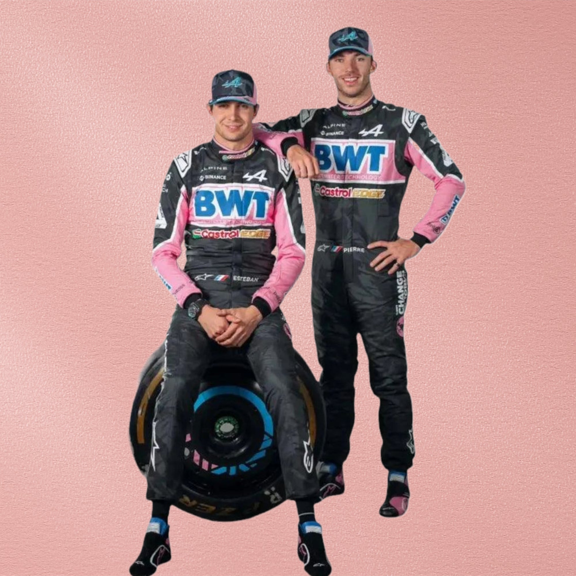 Pierre Gasly 2023 BWT Alpine F1 Team Race Suit - Las Vegas GP