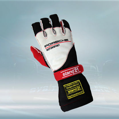 Porsche Motorsports Racing Gloves Stand 21