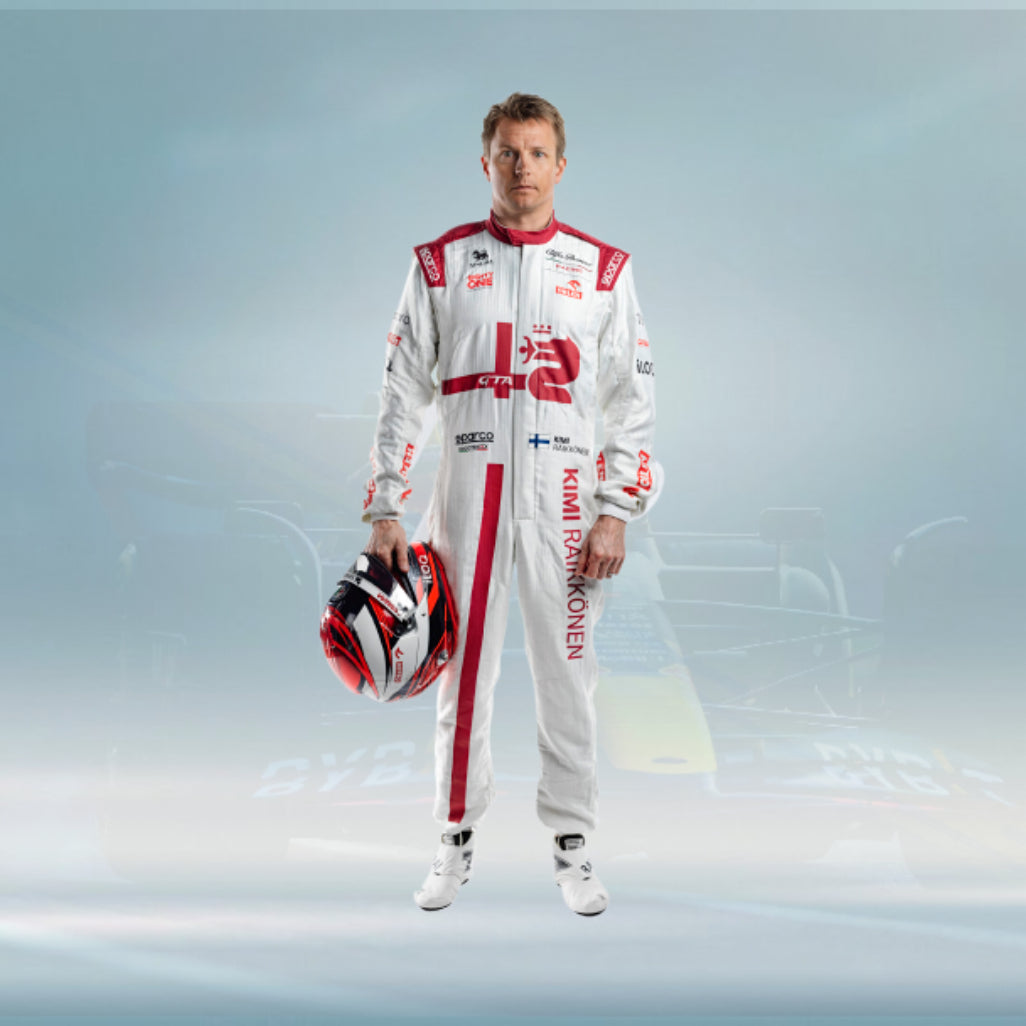 Kimi Räikkönen F1 Alfa Romeo Sauber Race Boots 2021