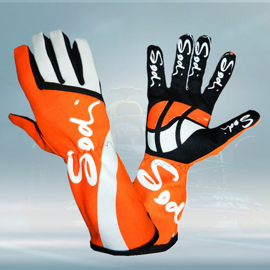 Sodi Kart Printed Racing Gloves