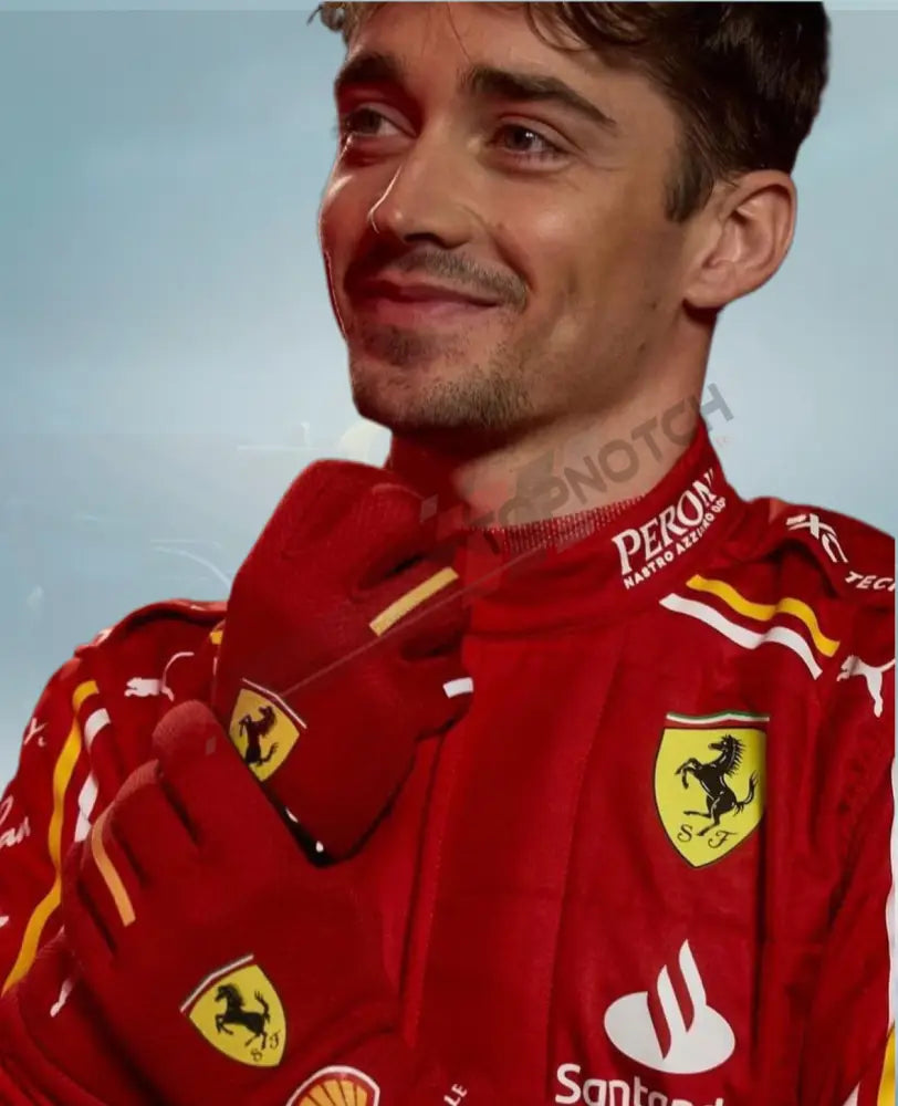 Charles Leclrec Scuderia Ferrari 2024 Race Suit F1