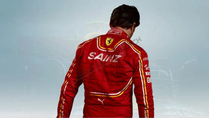 2024 F1 Race Suit Carlos Sainz Scuderia Ferrari Racing