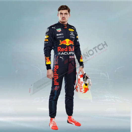 Max Verstappen 2021 RedBull Honda F1 Race Suit