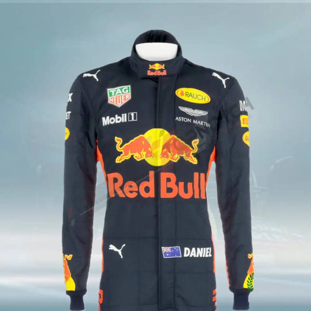 Daniel Ricciardo 2017 Formula 1 Race Suit Red Bull Racing