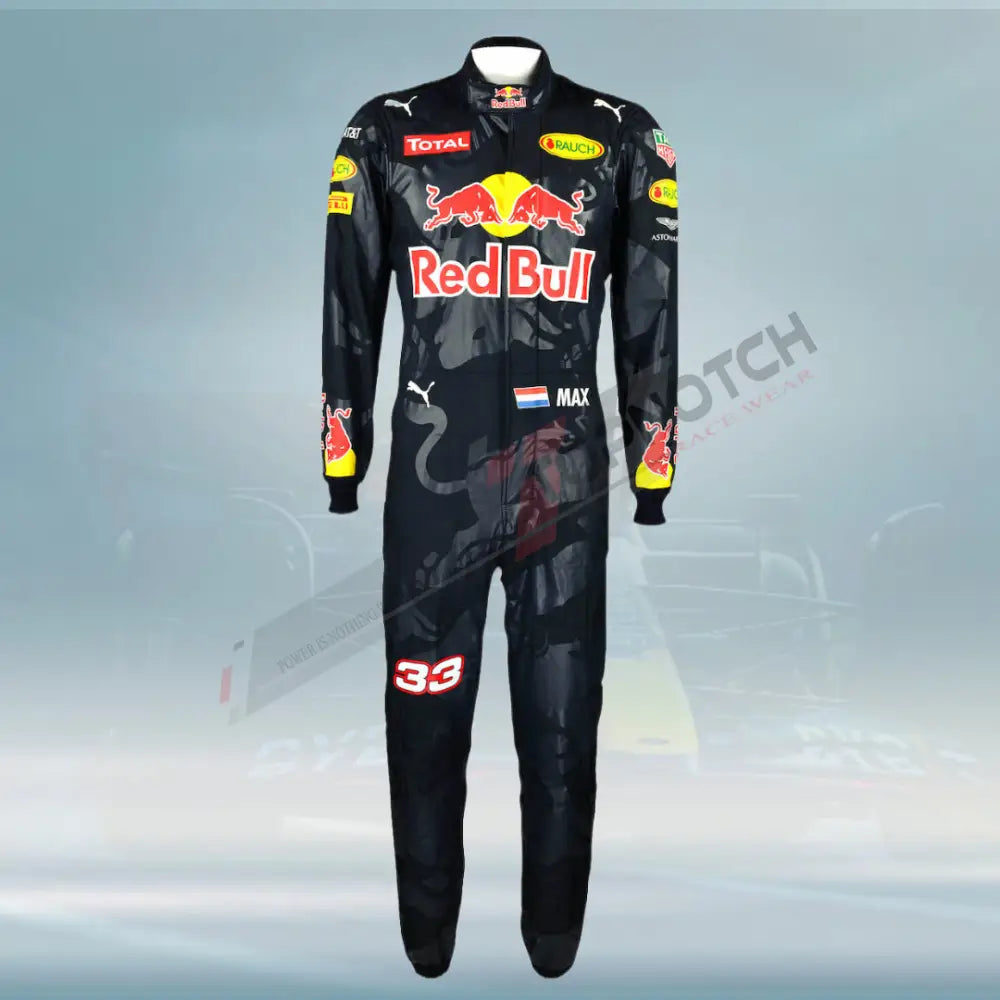2016 Max Verstappen Red Bull Racing F1 Suit