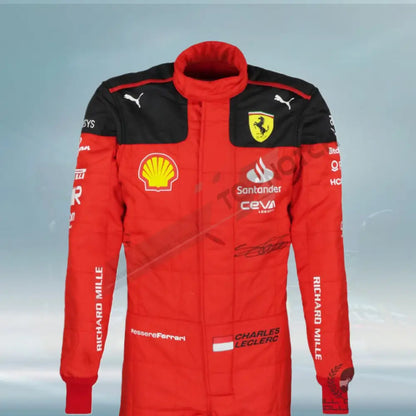Carlos Saniz 2023 F1 Ferrari Suit Race