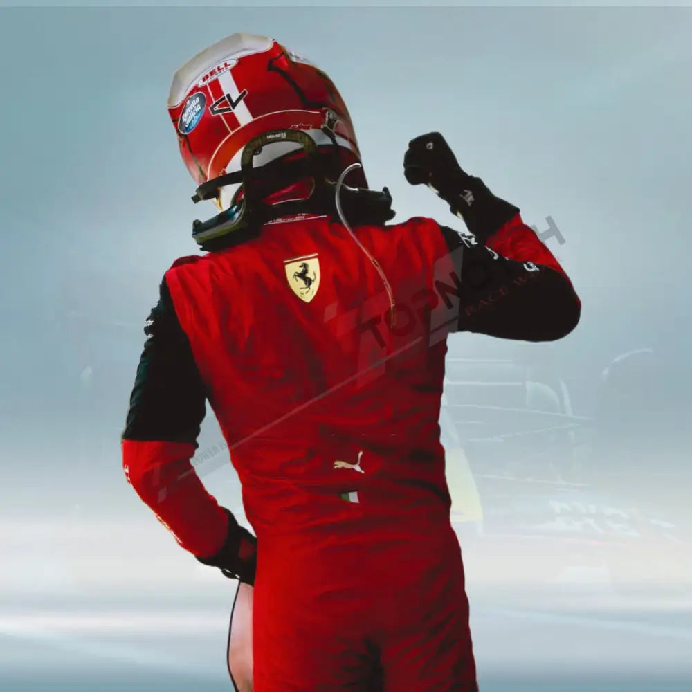Charles Leclerc 2022 Race Suit  Scuderia Ferrari F1