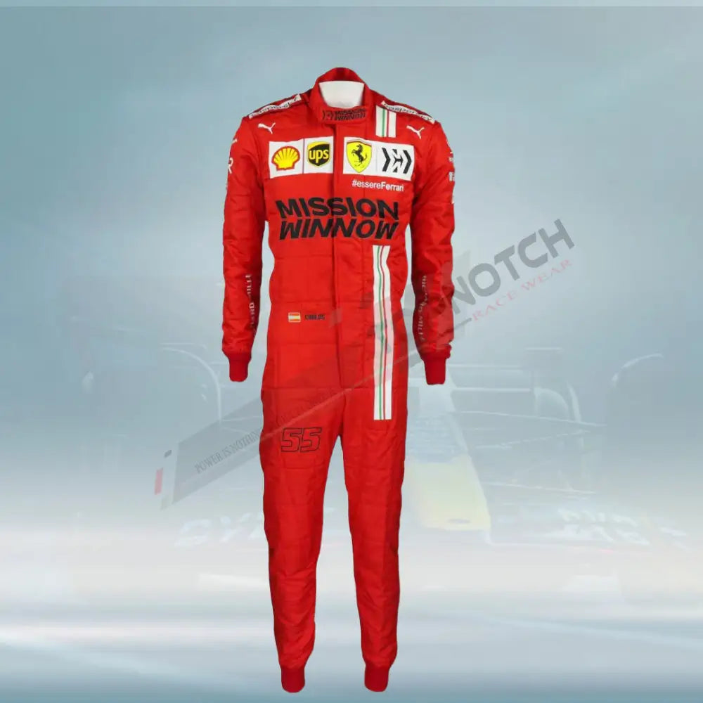 F1 Suit Carlos Sainz 2021 Scuderia Ferrari Misson Winnow
