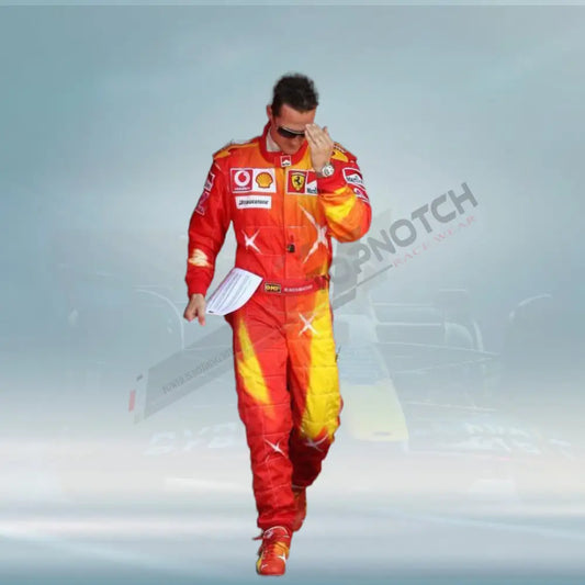 Michael Schumacher Ferrari F1 suit 2006 Monaco GP