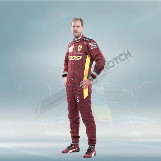 1000GP F1 Sebastian Vettel 2020 Scuderia Ferrari Race Suit