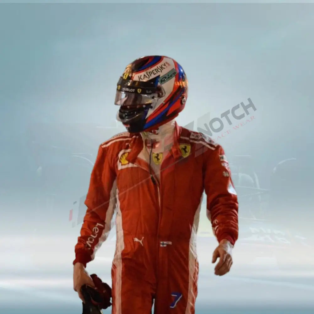 F1 Kimi Räikkönen Ferrari Race Suit 2018