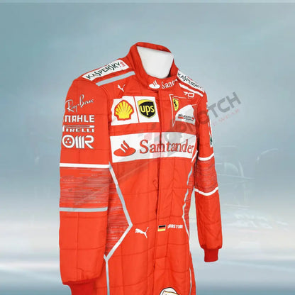 Formula 1 Sebastian Vettel Race Suit 70th Anniversary Scuderia Ferrari