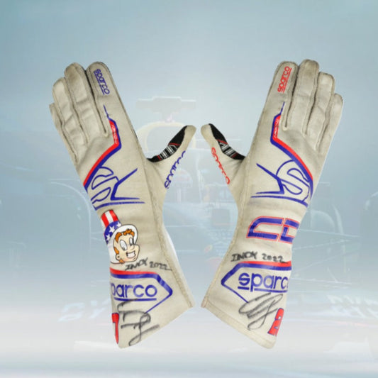 Conor Daly Race 2022  Ed Carpenter Racing IndyCar Gloves