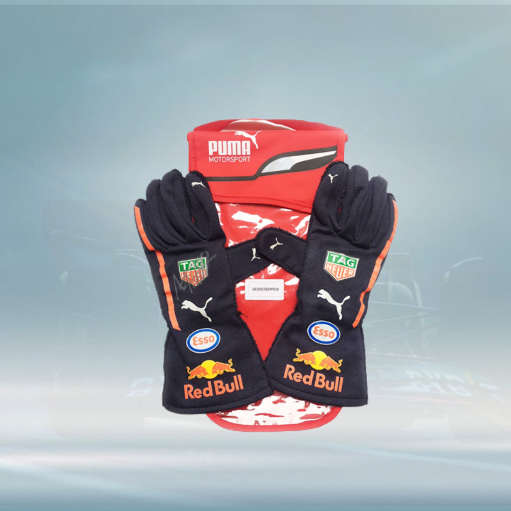 Max Verstappen F1 Redbull racing 2018 Gloves