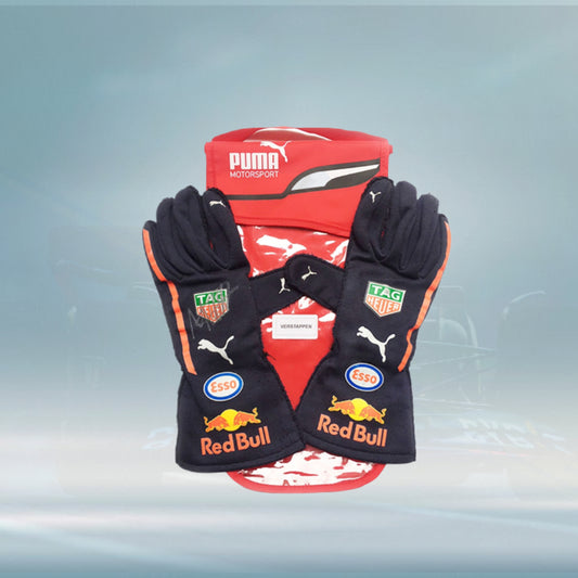Max Verstappen F1 Redbull racing 2018 Gloves