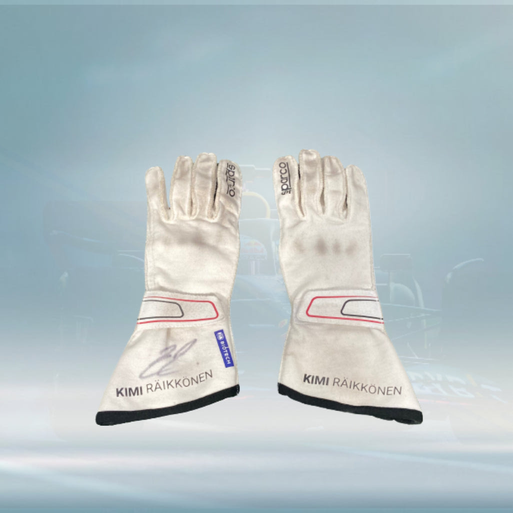 Alfa Romeo Race gloves 2021 Sauber Kimi Räikkönen