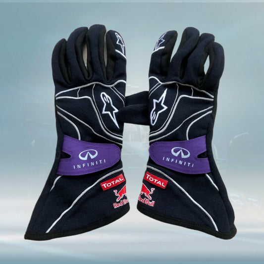 2013 Sebastian Vettel Gloves Race F1 Replica