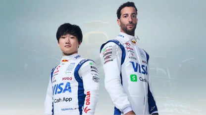 Visa Cash App- Alphathuri F1 Yuki Tsunoda Race Suit 2024