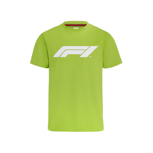 2022 Formula 1 Mens Logo T-shirt Lime
