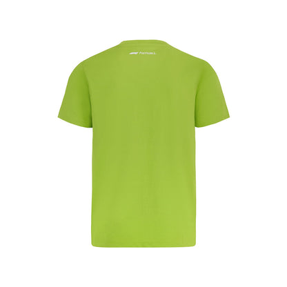 2022 Formula 1 Mens Logo T-shirt Lime