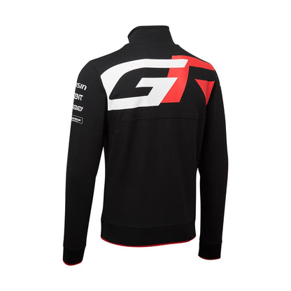 2022 Toyota Gazoo Racing Men's Full-zip Sweatshirt Black
