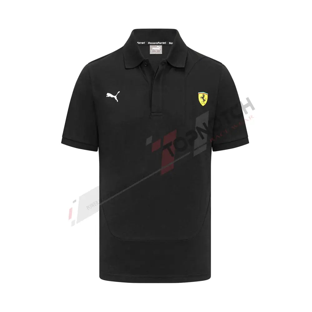 2023 Ferrari Italy F1 Mens Logo Polo Shirt