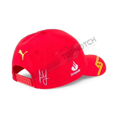 2023 Ferrari F1 Mens Sainz SE Baseball cap red