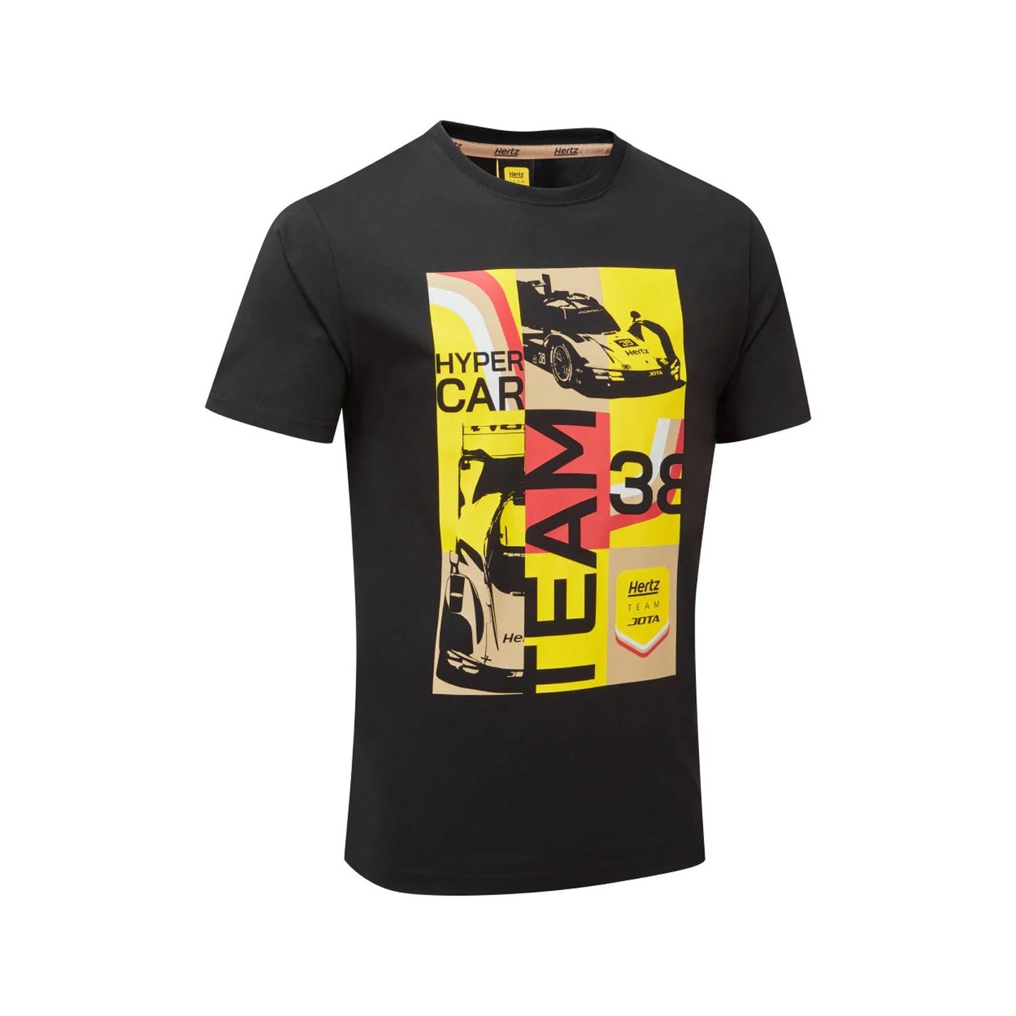 2023 Hertz Team Jota WEC Mens Graphic t-shirt black