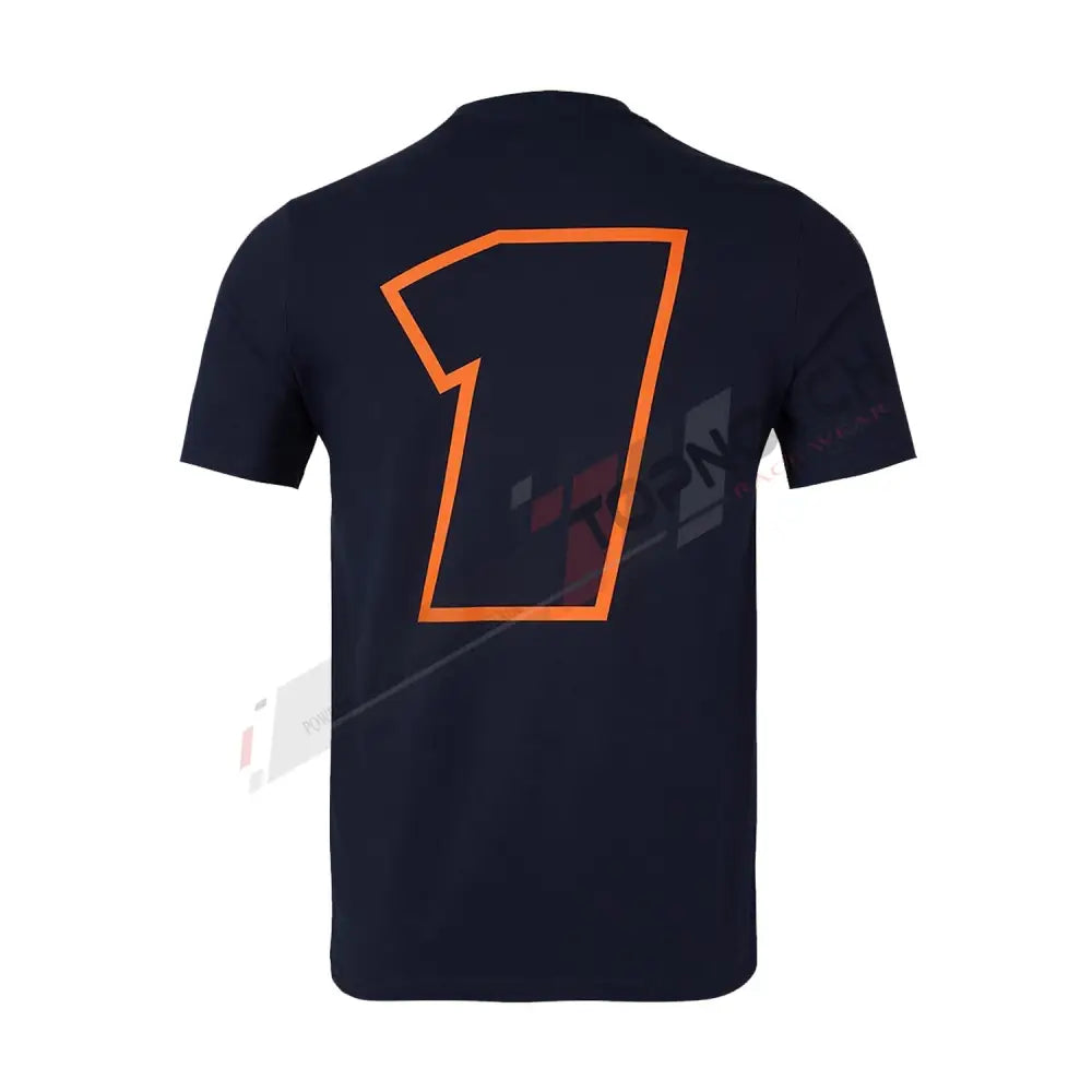 2023 Mens T-Shirt Max Verstappen Number navy Red Bull Racing