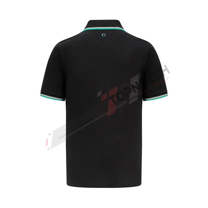 2023 Mercedes AMG Germany F1 Mens Classic Polo Shirt black