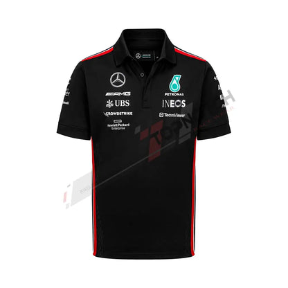 2023 Mercedes AMG Germany F1 Mens Team Polo Shirt