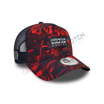 2023 Red Bull Racing F1 Mens Austin Trucker baseball cap