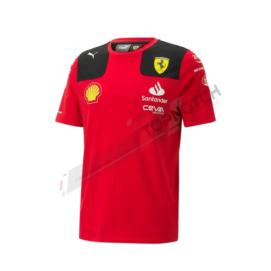 2023 Sainz Team Ferrari F1 Men's T-shirt
