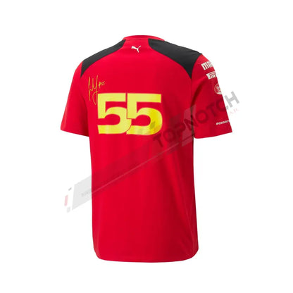 2023 Sainz Team Ferrari F1 Men's T-shirt
