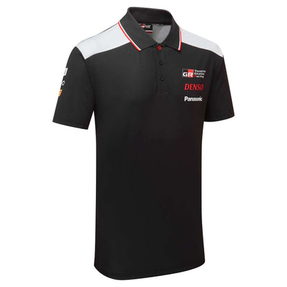2023 Toyota Gazoo Japan Men's Team Polo Shirt Black