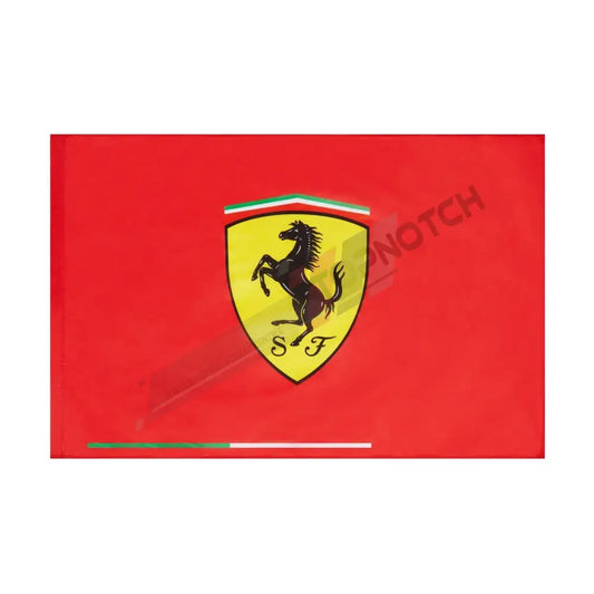 Flag Scudetto Ferrari F1