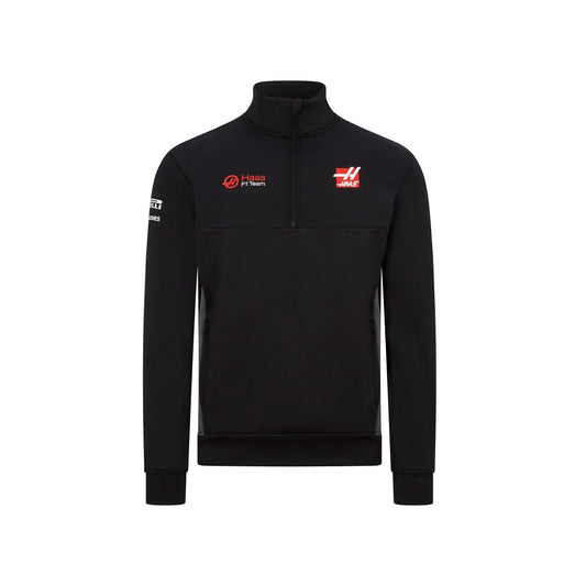 Haas F1 USA Mens Team Sweatshirt Black