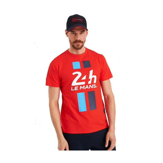 Men's t-shirt LE MANS 24 T 02 red