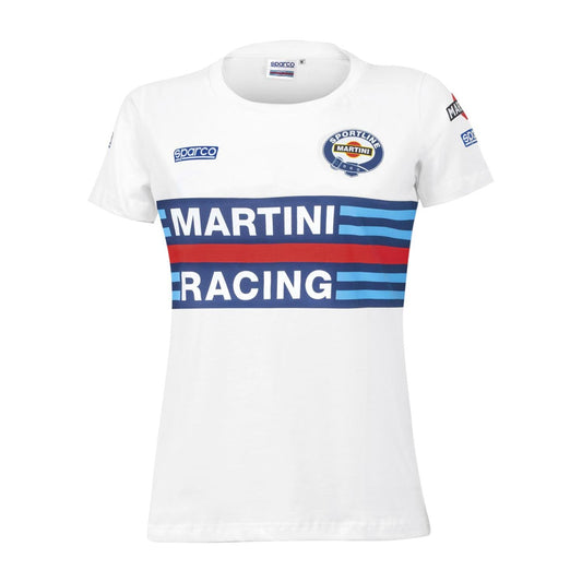 Sparco Italy Martini Racing Ladies t-shirt white