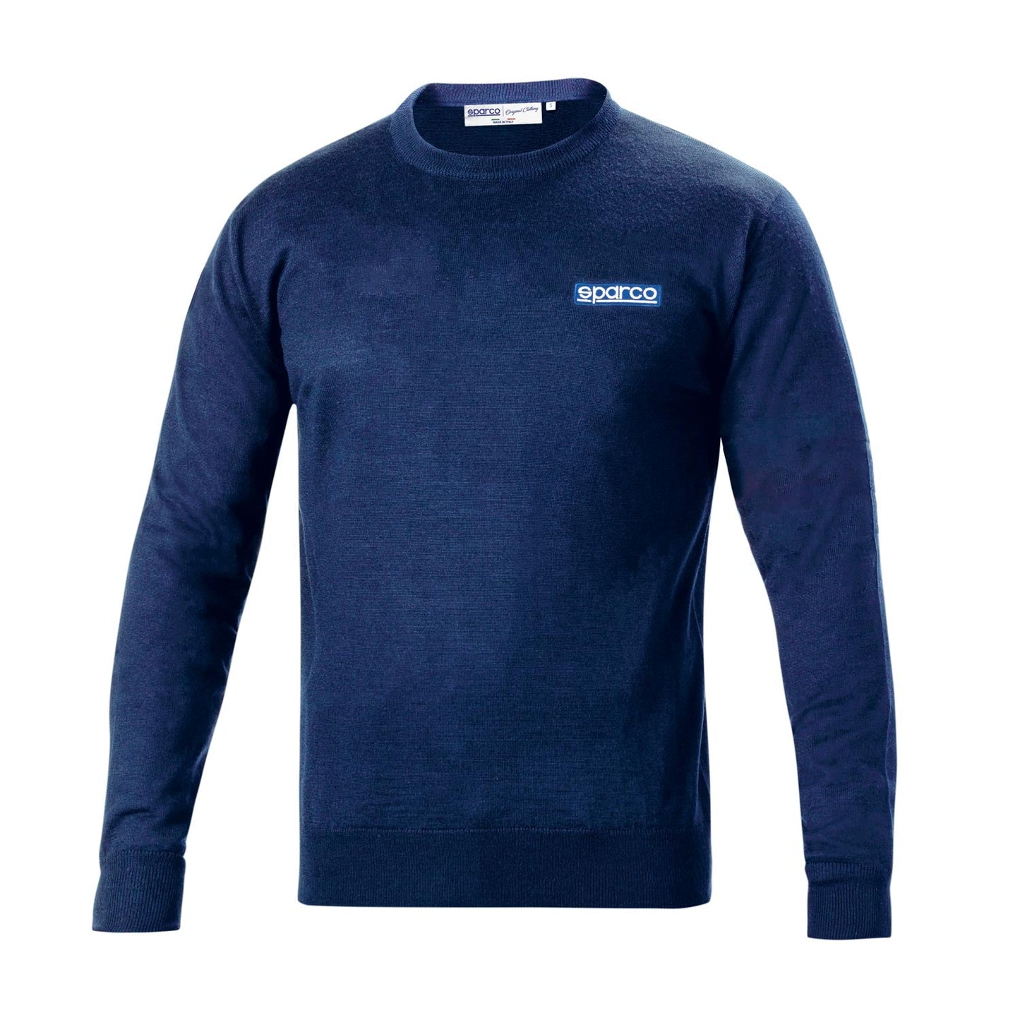 Sparco Italy Mens Crew Neck Sweatshirt navy blue