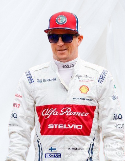 2019 Kimi Raikkonen Alfa Romeo Racing suit F1 Azerbaijan GP