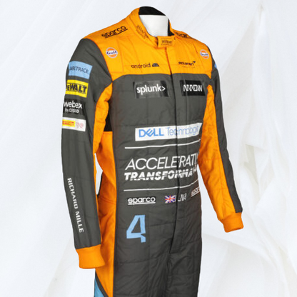 2022 Lando Norris Race McLaren F1 Suit