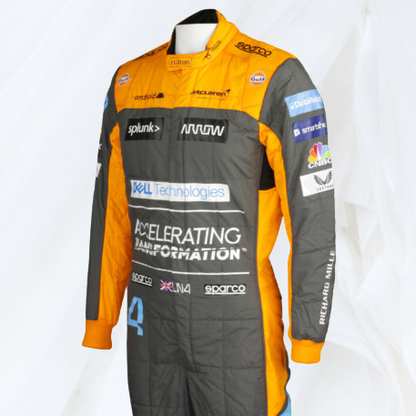 2022 Lando Norris Race McLaren F1 Suit