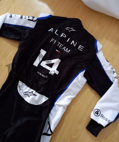 Fernando Alonso Team Alpine 2021 Race Suit / Alpine Formula 1 suit