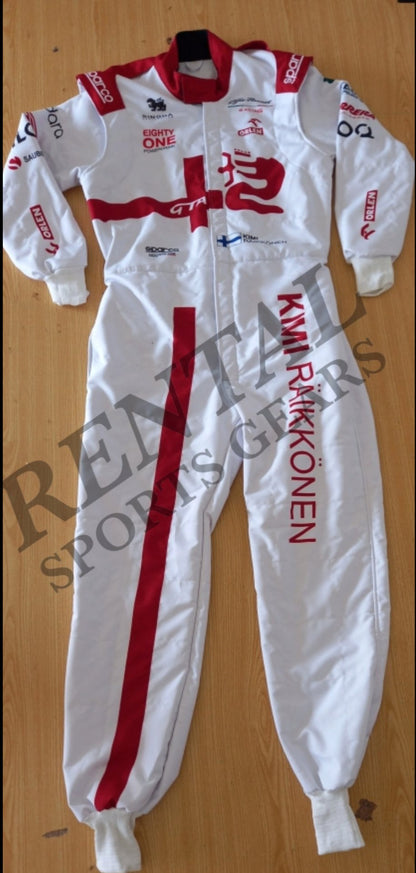Kimi Raikkonen Alfa Romeo 2021 suit | F1 Alfa Romeo Race Suit